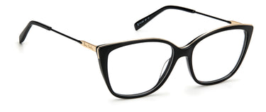 Premium Women Pierre Cardin Eyeglasses: P.C.8497 - Black(2) - SpecSMART Eye Clinic (Diagonal View)